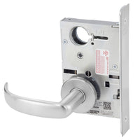 Corbin Russwin ML2050-PSA-626-LC Half Dummy Mortise Lock, Princeton Lever, A Rose, Satin Chrome, Less Cylinder