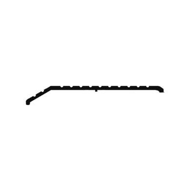 Pemko 157D-Offset Door Saddle 5-1/2" Width 3/4" Height Dark Bronze Anodized Aluminum