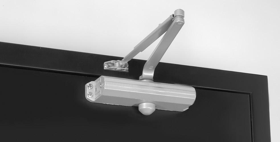 Norton 1601 Door Closer Surface Mounted, Tri-Regular Arm, Top Jamb, and  Parallel Arm - Multi-Size 3 thru 6, Barrier free