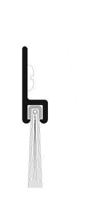 Pemko 18061DNB Brush Door Sweep - 5/8
