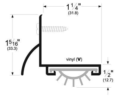 Pemko 210DV Door Shoe