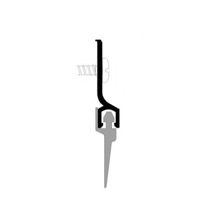 Pemko 308AV Vinyl Door Sweep - 1/4