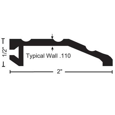 NGP 322 Half Saddle Alum