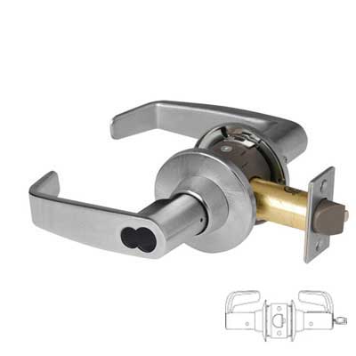 Sargent 28-11G38 T-Zone 11 Line Grade 1 Cylindrical Lever Lock