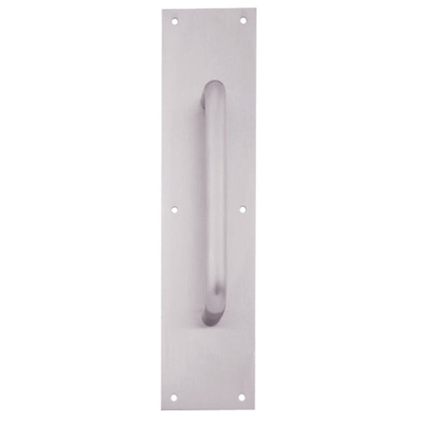 Ives 8302 6 US32D 4X16 Pull Plate, 6" CTC