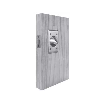 ABH 622-AC-US32D AC Angled Asylum Trim Passage Cylindrical Hospital Latch