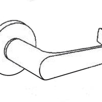 Arrow BM12 XL 26D IC7 Storeroom Mortise Lock, X Lever