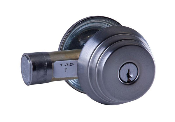 Arrow E61 26D Deadbolt Single Cylinder Satin Chrome