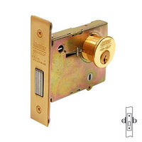 Corbin Russwin DL4112 Mortise Deadlock, Double Cylinder Satin bronze