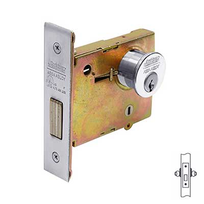 Corbin Russwin DL4112 Mortise Deadlock, Double Cylinder