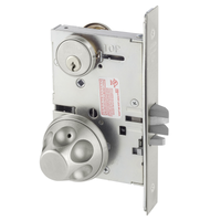 Corbin Russwin ML2032-HSS Anti-Ligature Mortise Knob Lockset Institution Function inside