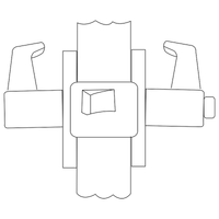 Corbin Russwin UT5220 Privacy Lock-Pre-Assembled Unit