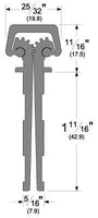 Pemko DFM95SF Continuous Hinge