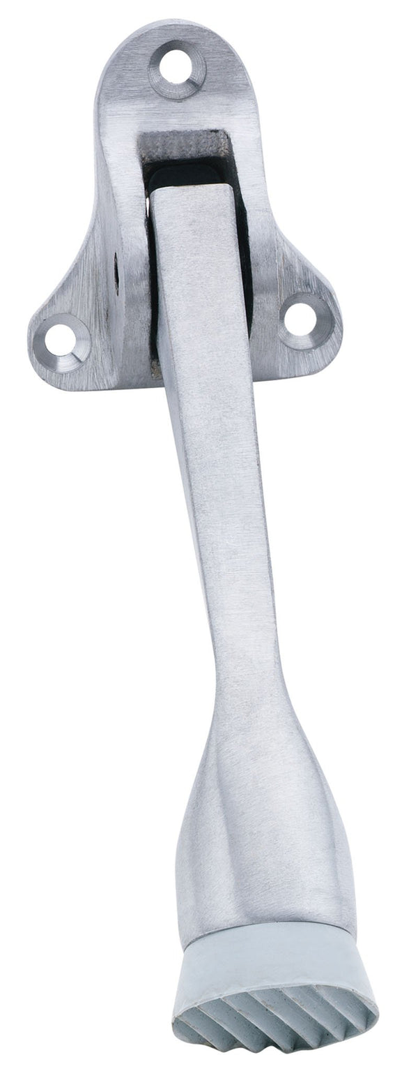 Ives FS455 4 US26D Kick Down Door Holder  4" Satin Chrome