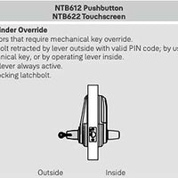AccentraNTB622-NR Function