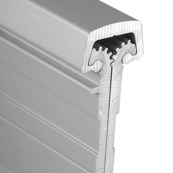Pemko CFM85 Full-Mortise Continuous Hinge Clear Anodized dimensions