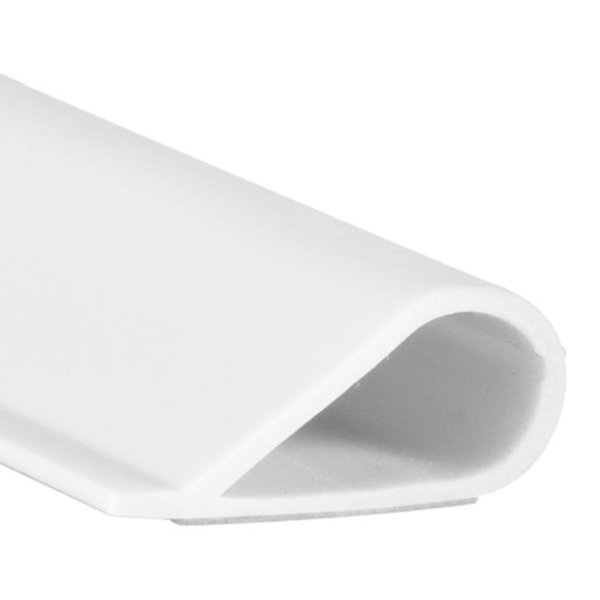Pemko S88W Silicone Adhesive-Backed Fire-Smoke Gasketing White Color