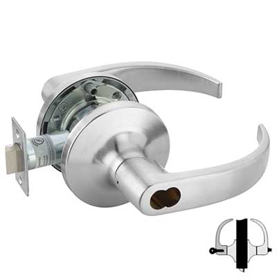 Yale 5407LN Entrance Office Function Cylindrical Lever Lock