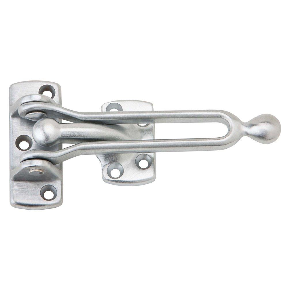 SCHLAGE Ives 481F26D Chain Door Guard – Welded Twist Link Steel Chain With Satin Chrome Finish, For Added Security And Privacy (Includes Door Plate And Chain Holder)