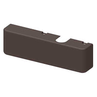 LCN 4040XP-72MC 695 Metal Door Closer Cover, Dark Bronze Painted