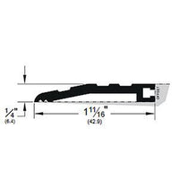 Pemko 278A-72" Half Door Saddle 1-11/16" Width 1/4" Height Aluminum