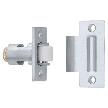 Ives RL32 A US26D Roller Latch, w/ASA Strike, Satin Chrome