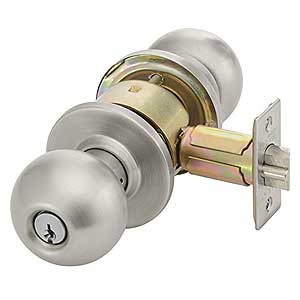 Yale CA4605-630 Storeroom Cylindrical Knob Lockset - Grade 2