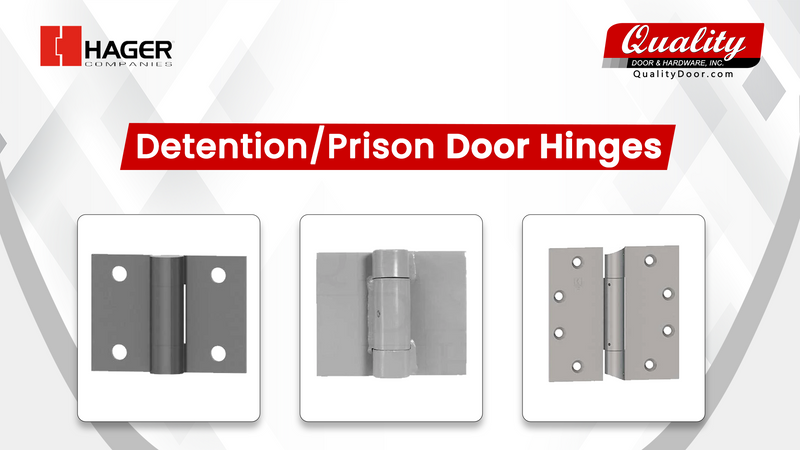 Detention/Prison  Door Hinges for Correctional Facilities and High-Security Buildings