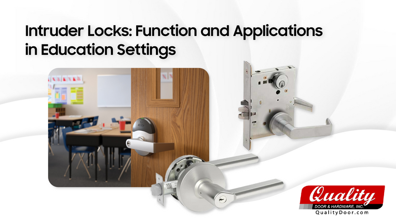 Intruder Locks: Understanding the Functions and Applications in Education Settings