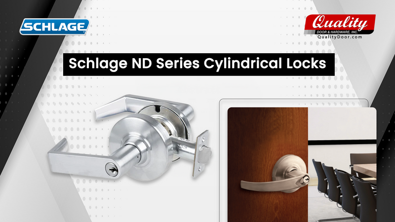 Schlage ND Series Cylindrical Locks: The Ultimate Grade 1 Lock for Com