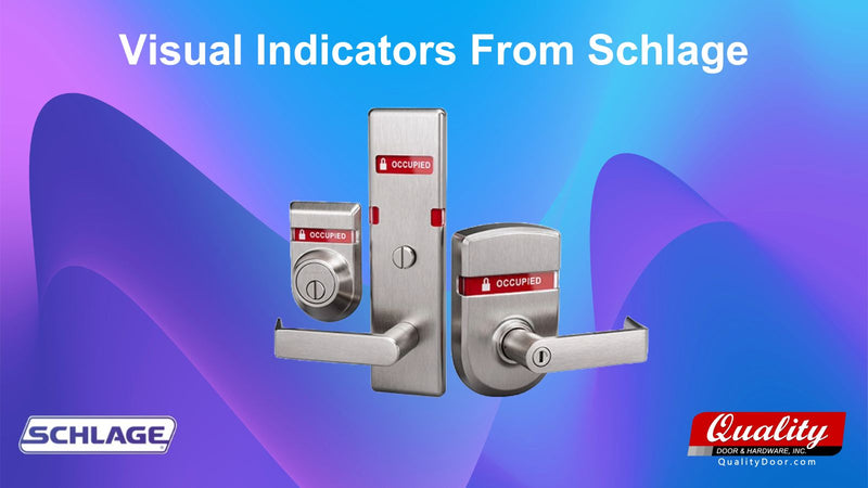 Wire Rope Visual Indicator Solve Door Privacy Challenges with Allegion's Visual Indication Trims