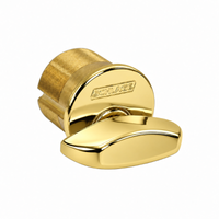 Schlage 09900118 Thumb Turn Cylinders, 1-1/8 - US3-605 Bright Brass
