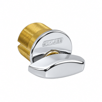 Schlage 09900118 Thumb Turn Cylinders, 1-1/8 - US26-625 Bright Chrome