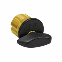 Schlage 09905118 Thumb Turn Cylinders, 1-1/8 - US19-622 Matte Black