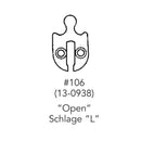 106 Schlage L Cam