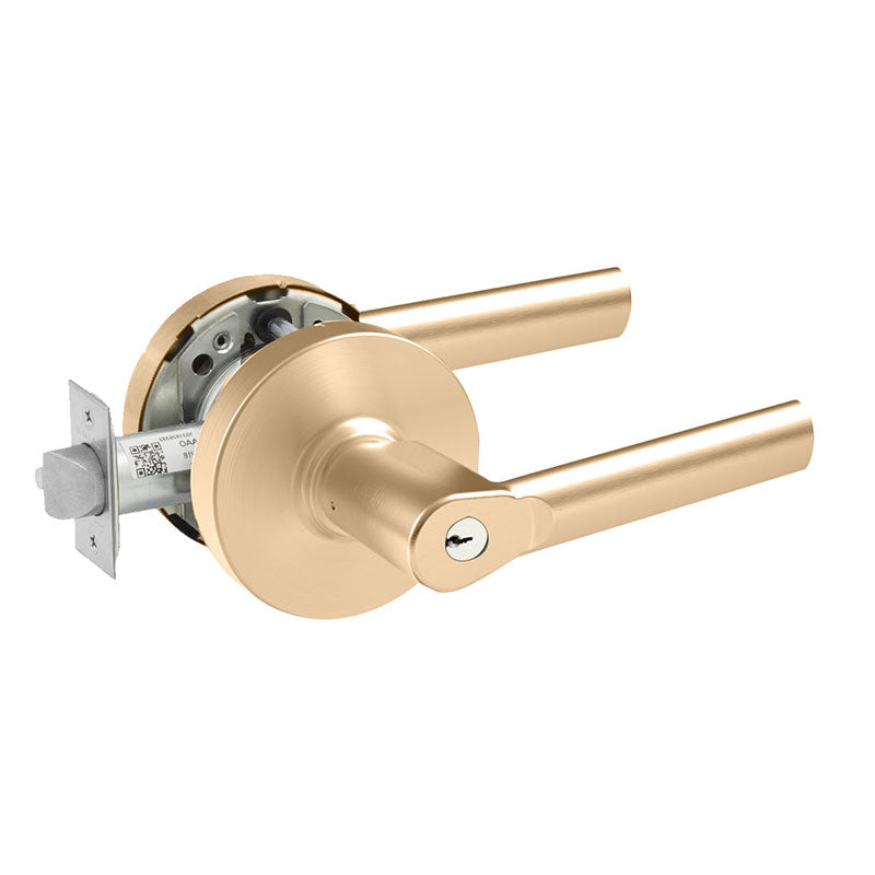 Entry Function Lock Set Sargent 10XG24-LMB Cylindrical Entry Function Lever Lockset, LA Keyway