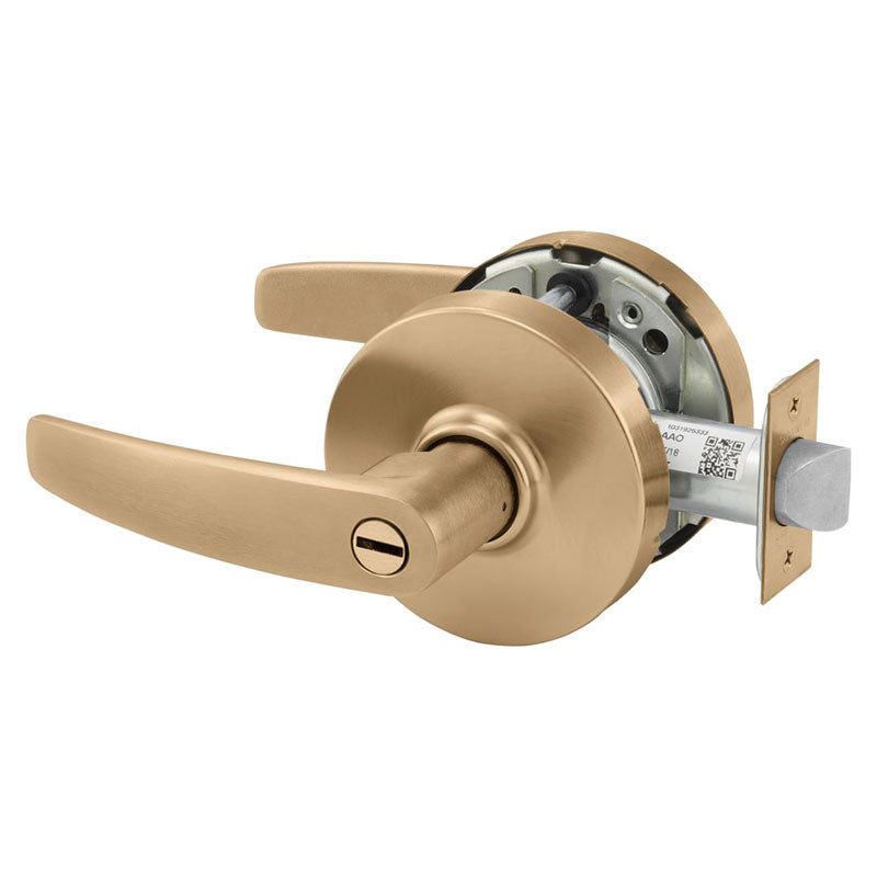 Sargent 10XU65-LB-US10 Cylindrical Privacy/Bathroom Function Lever Lockset