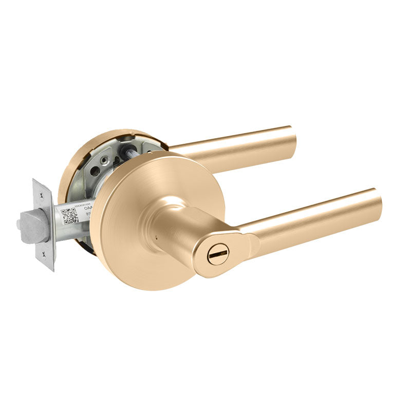 Sargent 10XU65-LMB-US10 Cylindrical Privacy/Bathroom Function Lever Lockset