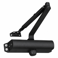 Accentra (Yale) 1101BF BSP black surface-mounted barrier-free door closer with adjustable arm