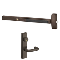 Sargent 16-8804-G-ETJ Rim Exit Device, Night Latch Function, For 43-48 Inch Width Door, Cylinder Dogging, LA Keyway, Keyed Different, US10B-613 Oil Rubbed Bronze