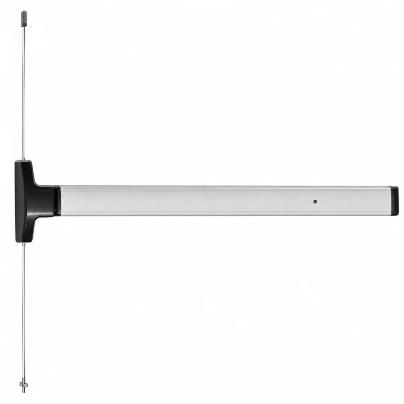 Falcon 1690-EO-3 Concealed Vertical Rod Exit Device, Exit Only, Less Trim, 36" Device, Includes PB48 Strike, Hex Key Dogging