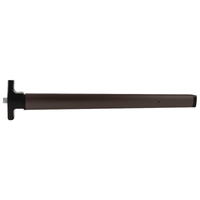 Falcon 1792-NL-OP-3, Night Latch/Hold Back, C Keyway Cylinder, 36" Device, For 3'x7' Door, Includes PB48 Strike, Hex Key Dogging, Reversible
