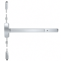 Falcon 25-V-EO-3, Wide Stile Pushpad, Exit Only, Less Trim, 36" Device, Hex Key Dogging, Grade 1, Right Hand Reverse, Reversible