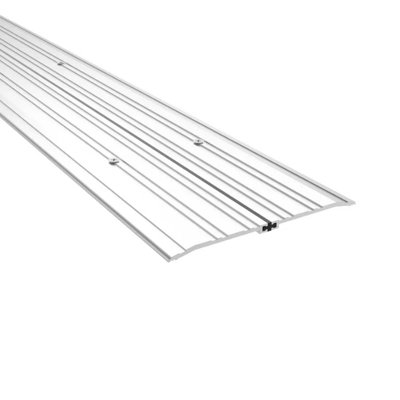 Pemko 273X3AFG Thermal Barrier Saddle, 6-1/8" Width, 1/4" Height, Mill Finish Aluminum, 72" Length
