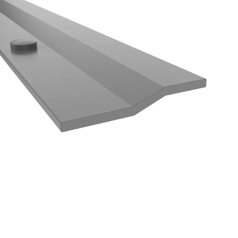 Pemko 3572PP7-PP Offset Security Astragal, 7 Gauge, 2-1/4" Width, 5/16" Height, Prime Painted, 84" Length