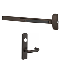Sargent 55-8813-F-ETJ Rim Exit Device, Classroom Function, Request To Exit, For 33-36 Inch Width Door, Hex Key Dogging, Less Cylinder, US10BE-613E Dark Oxidized Bronze
