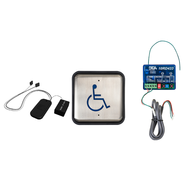 Norton 564 Push Switch Kit, Includes ADA1019-2 Wall Switch, 548 Transmitter, 539 Receiver