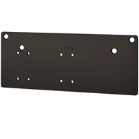 Accentra 5800PDP 690 dark bronze narrow top rail drop plate, parallel arm, for 5800 Series door closer