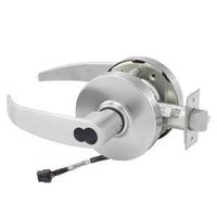 Sargent 60-RX-10XG05-LP-24V US26D satin chrome cylindrical lever lock, Request to Exit, LFIC keyway, wired