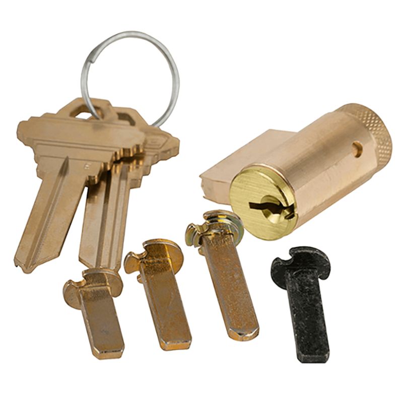 Schlage 40-100 FG key-in-Lever Cylinder, FG Keyway, Keyed Different